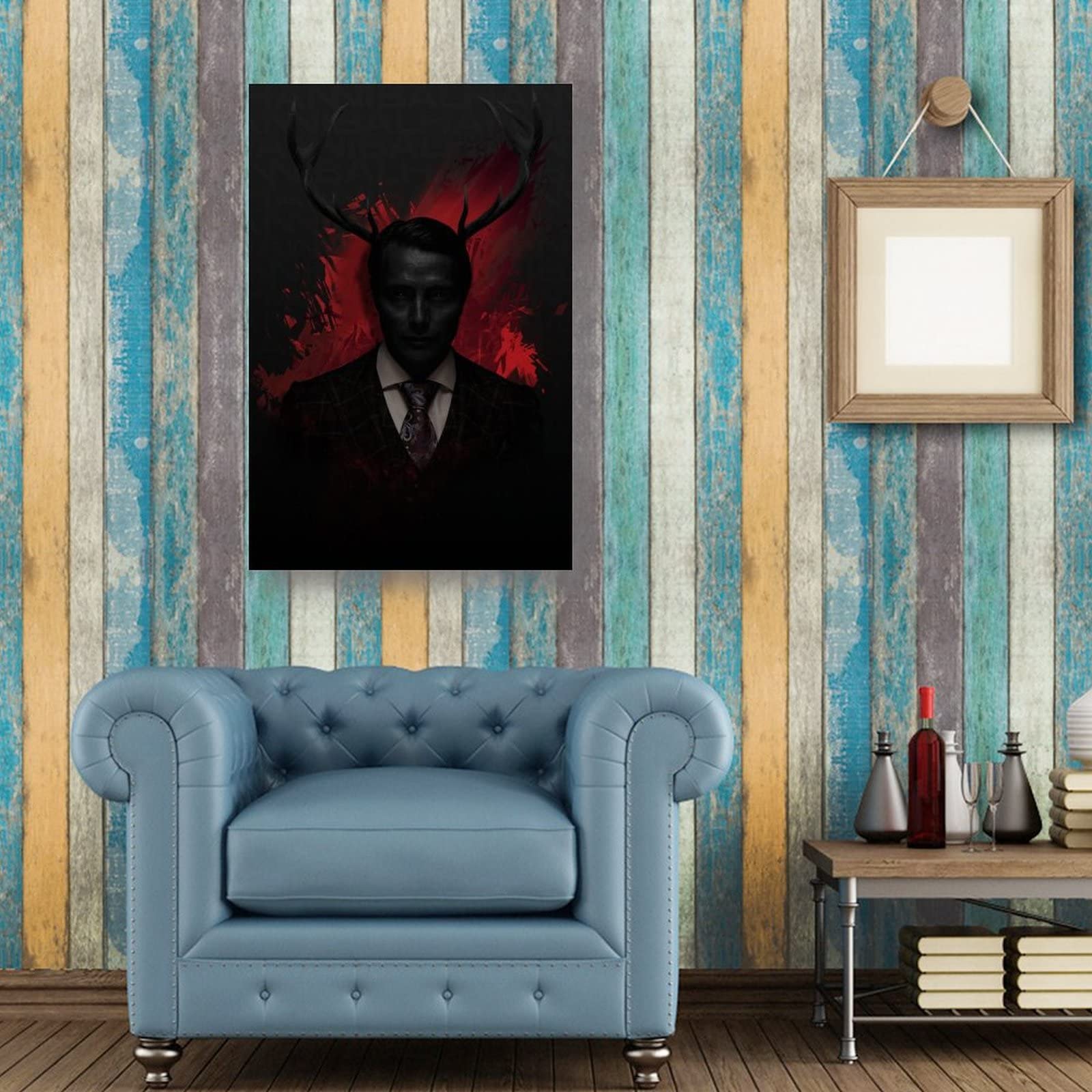 JIANJIE Mads Mikkelsen (Hannibal) Art Poster The Best Actor